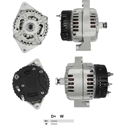 ALT DINAMO 12V 120A ISKRA TIP VALTRA TRAKTOR SAMPO ROSENLEW IA0925