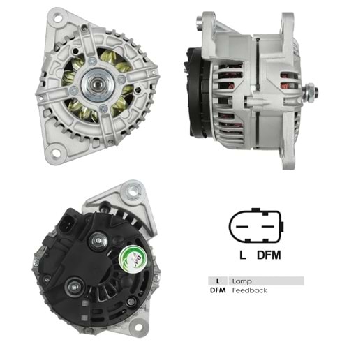 ALT DINAMO 12V 140A BOSCH TIP DUCATO BOXER DAILY JUMPER 3.0 Hdi 2006 -->