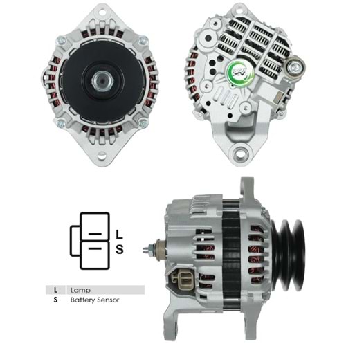 ALT DINAMO 12V 100A MITSUBISHI TIP NISSAN NAVARA PATROL 1997--> JHM