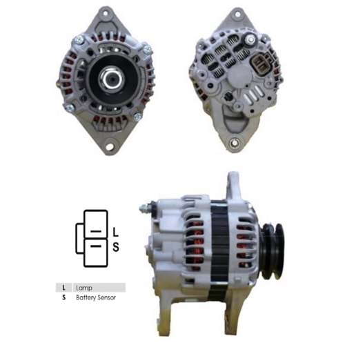 ALT DINAMO 12V 80A MITSUBISHI TIP KUBATO DIZEL S-L JHM