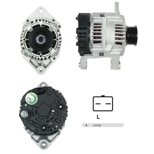 ALT DINAMO 12V 70A VALEO TIPI RENAULT KANGOO 1,9 D CLIO DIZEL 97-