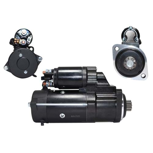 MARS MOTORU 12V 10 DIS ISKRA TIP 3.2 KW JOHN DEERE ATLAS COPCO BOBCAT CLARK IS1027 IS1103