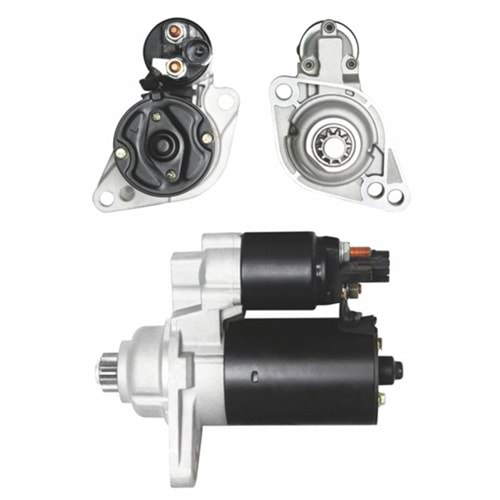 MARS MOTORU 12V 10 DIS 1.1KW BOSCH TIP GOLF JETTA LEON A3 1.4TSI-2.0 FSI CCW 02Z911023E-02Z911023EX-