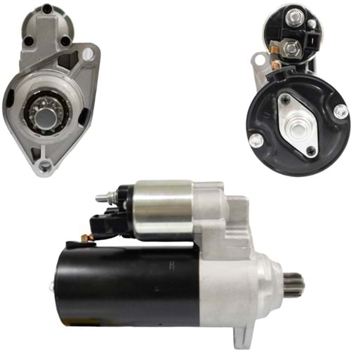 MARS MOTORU 12V 9 DIS 1.8 KW BOSCH TIP VW CADDY POLO 1.9 AUDI A2 2003 --> CCW