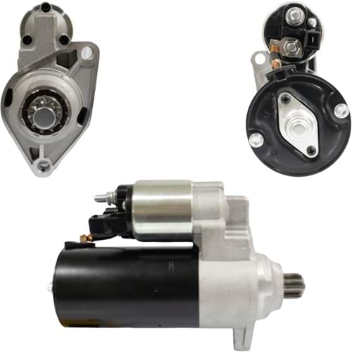 REVIZYONLU MARS MOTORU 12V 9 DIS 1.8 KW BOSCH TIP VW CADDY IADESI YOKTUR