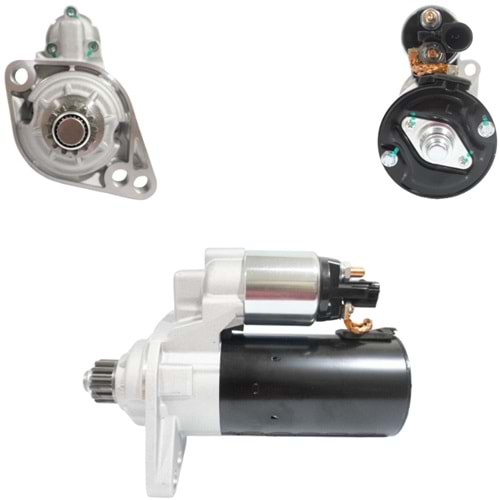 MARS MOTORU 12V 13 DIS 2.0 KW BOSCH TIP VW GOLF PASSAT CADDY 1.6TDI TRANSPORTER 2.0TDI