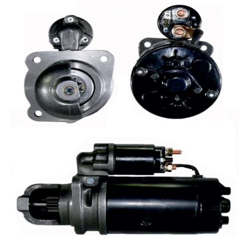 MARS MOTORU 12V 9 DIS 2.5KW BOSCH TIP INTER TRAKTOR FENDT TRAKTOR PERKINS