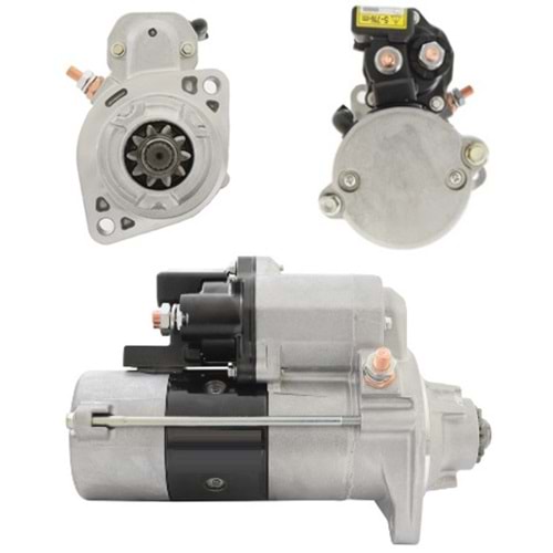 REVIZYONLU MARS MOTORU 24V 10 DIS 4.8KW DENSO TIP CUMMINS IADESI YOKTUR