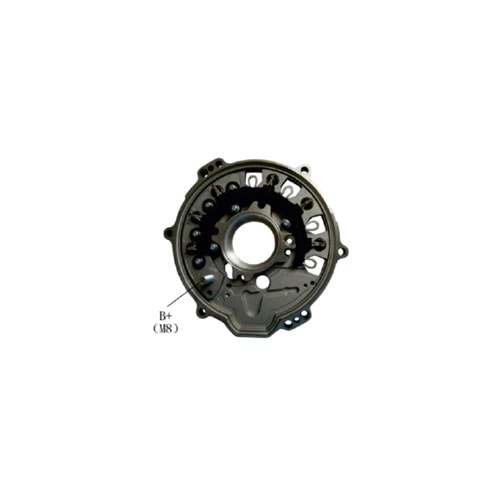 ALT DIOT TABLASI + KAPAK 150A 6 DIOT BOSCH TIP BMW SU SOGUTMALI ALTERNATORLERE RB-170HD