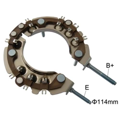 ALT DIOT TABLASI 8 DIOT NIPPON DENSO TIP TOYOTA LAND CRUISER / HIACE IKAZSIZ