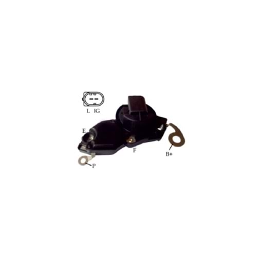 ALT KONJEKTOR 14.6V BOSCH TIPI BMW SU SOGUTMALI ALTERNATÖRLERE L-IG IB-0401 VR-B394