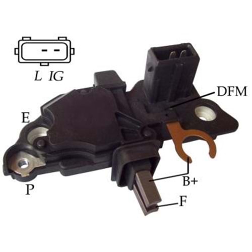ALT KONJEKTOR 14.6V 2 FISLI BOSCH TIPI BMW E39 E46 318 320 323 325 520 525 530 E53 X5 3.0 VR-B360