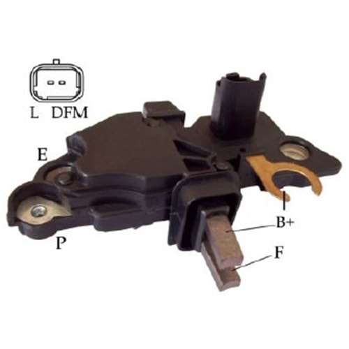 ALT KONJEKTOR 14.6V BOSCH TIPI RENAULT KANGOO/CLIOII / MEGANE II / MEGANE III 1.5 DCI L-DFM VR-B242