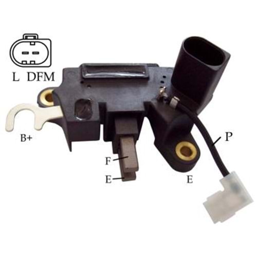 ALT KONJEKTOR 14.5V 2 FISLI BOSCH TIPI LADA VEGA