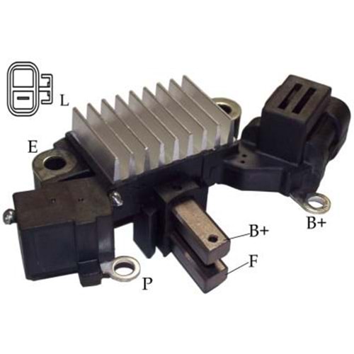 ALT KONJEKTOR 24V ISUZU NQR NPR KAMYON - OTOBUS KLIMALI. TEK FIS 2005 -- HITACHI TIP