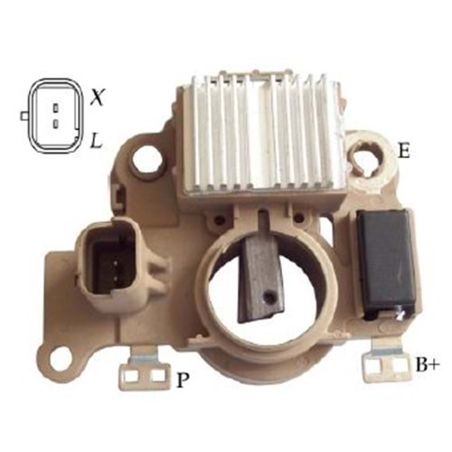 ALT KONJEKTOR 14.5V MITSUBISHI TIP DACIA LOGAN-SANDERO 1.4 MPI L-X A2TC0391 ROLE FONKSIYONSUZ