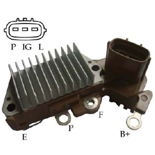 ALT KONJEKTOR 14.60V 3 FISLI NIPPON DENSO TIP ACCENT 1.5 CRDI CAT. BACKHOLE LOADER VR-H2005-59