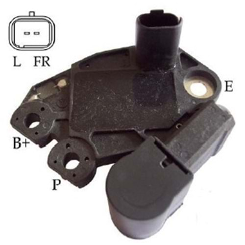 ALT KONJEKTOR 14.5V VALEO TIP RENAULT KANGOO/CLIO/MEGANE I / OPEL / DACIA L-X