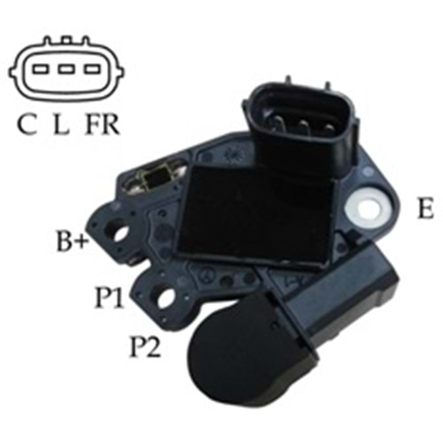 ALT KONJEKTOR 14.5V VALEO TIP HYUNDAI İ-10 1.1 / KIA PICANTO 1.0-1.1 2009-->