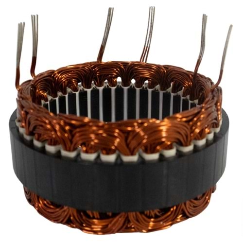 ALTERNATOR STATOR 12V 125A BOSCH TIP DACIA RENAULT LOGAN SANDERO DOKKER LODGY DIŞ:136 İÇ:99 KALINLIK