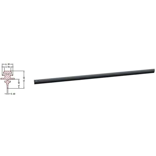 SILGI LASTIK SLT 380mm TELSIZ GRAFITLI AD