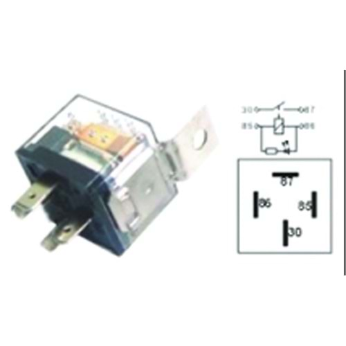 ROLE 12V 30A 4 UCLU SEFFAF SILIKONLU VR4500