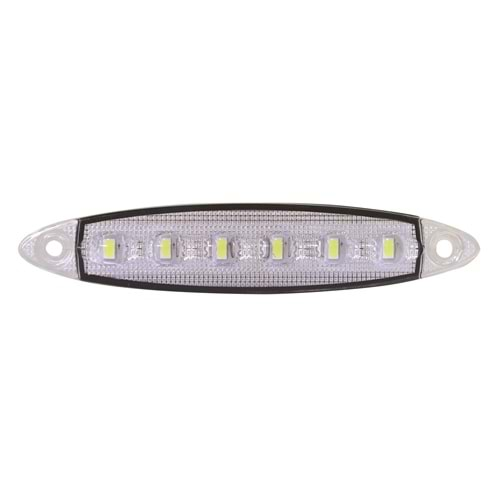 AMPUL E9 12V 3 YAN POZİSYON LAMBA 6 LED BEYAZ E BELGELİ