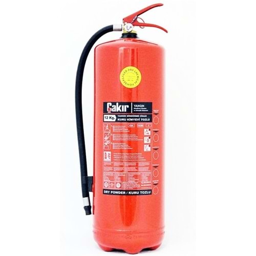 YANGIN SÖNDÜRÜCÜ TÜP 12 KG (KİLOGRAM)