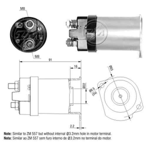 MARS OTOMATIGI 12V 2 DELIKLI OPEL EM