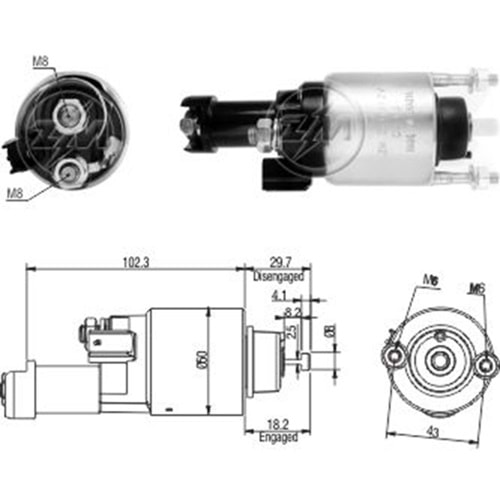 MARS OTOMATIGI 12V HONDA CIVIC 1.8L - 2.0 2006-2011