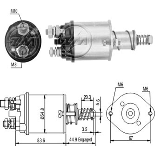 MARS OTOMATIGI 12V VOLVO 160-240-340-343-345