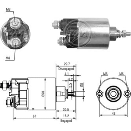 MARS OTOMATIGI 12V LAND ROVER ROVER