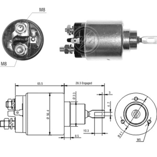 MARS OTOMATIGI 12V RENAULT CLIO - LAGUNA - MEGANE - TWINGO - 11 - 19 - 9 VOLVO 440 - 460 -480