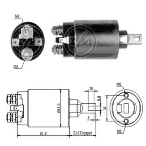 MARS OTOMATIGI 12V 2 DELIKLI HYUNDAI H100 MITSUBISHI L300 EM CBS 4515 SP KMO 2238