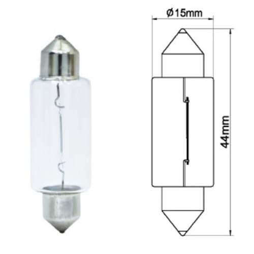 11x31 24 V 10 W JAPON SOFİT AMPUL