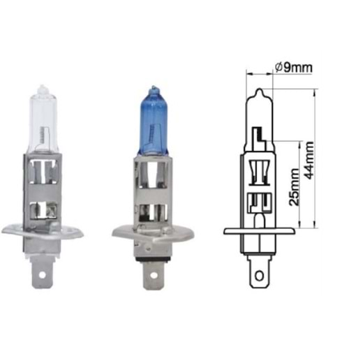 12V 55W H2 HALOJEN AMPUL