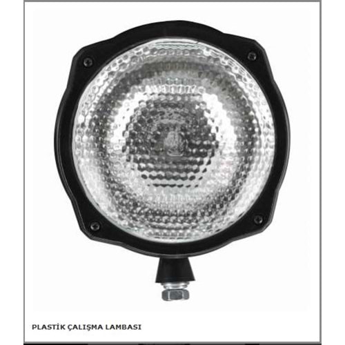 128MM ÜSTTEN KULPLU BARAKETSİZ PLS.ÇALIŞMA LAMBASI