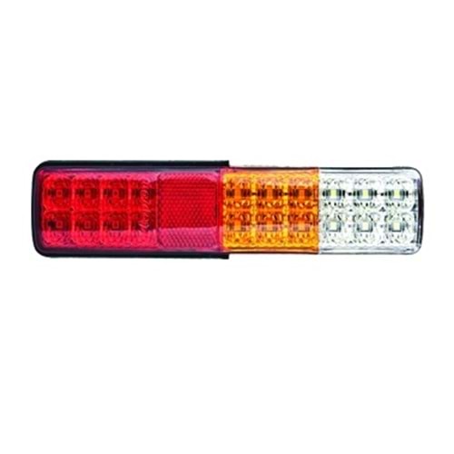 FORKLİFT STOP SİNYAL LAM.4FONK. UZUN LED 24V