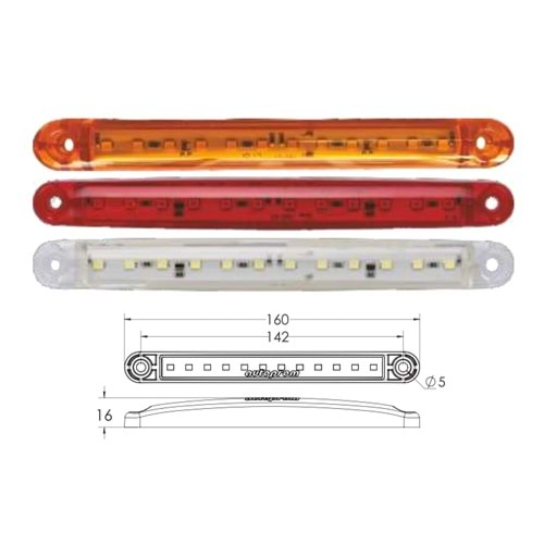 LED PARMAK LAMBA 12 LED 16CM