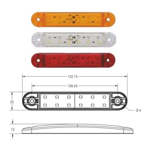 LED POZİSYON LAMBASII BEYAZ