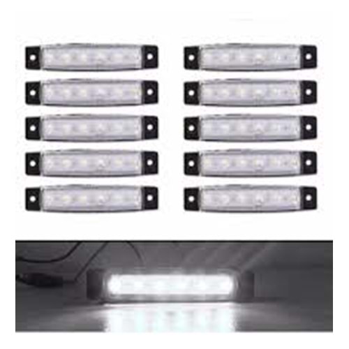 12V PARMAK PAMAK LED BEYAZ