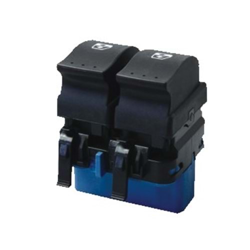 AN 0546 ANAHTAR CAM AÇMA MEGANE II/SCENIC SOL MAVİ