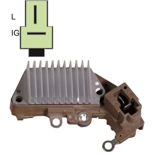 IN227 KONJEKTÖR N.DENSO T.14.5V 2 FİŞLİ TOYOTA FO