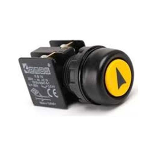 KUMANDA DÜĞMESİ ETANJ ÇİFT DEVRE OKLU 1NK+1NA