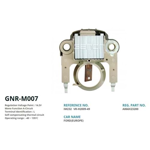 KONJ. 12V FORD ESCORT 1.4I / 1.6I - 16V / FORD FIE