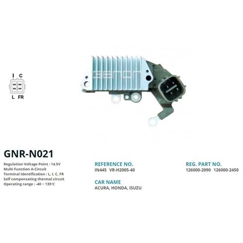 KONJ. 12V TOYOTA / HONDA YENI MODEL 4 FISLI 63.5mm