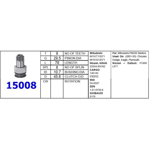 M.DİŞLİSİ 9 DİŞ NISSAN FORKLIFT UZUN