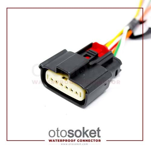 KABLOLU 6 YOLLU SOKETİ