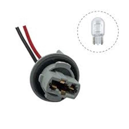 T20 AMPUL İÇİN TEKDUY DİPSİZ JAPON SOKETLİ GRİ