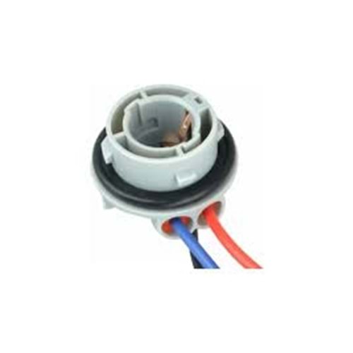 AMPUL DUYU ÇİFT DUYLU (1016) GRİ SOKETLİ